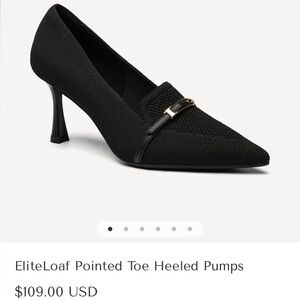Black Cosy Island Heels